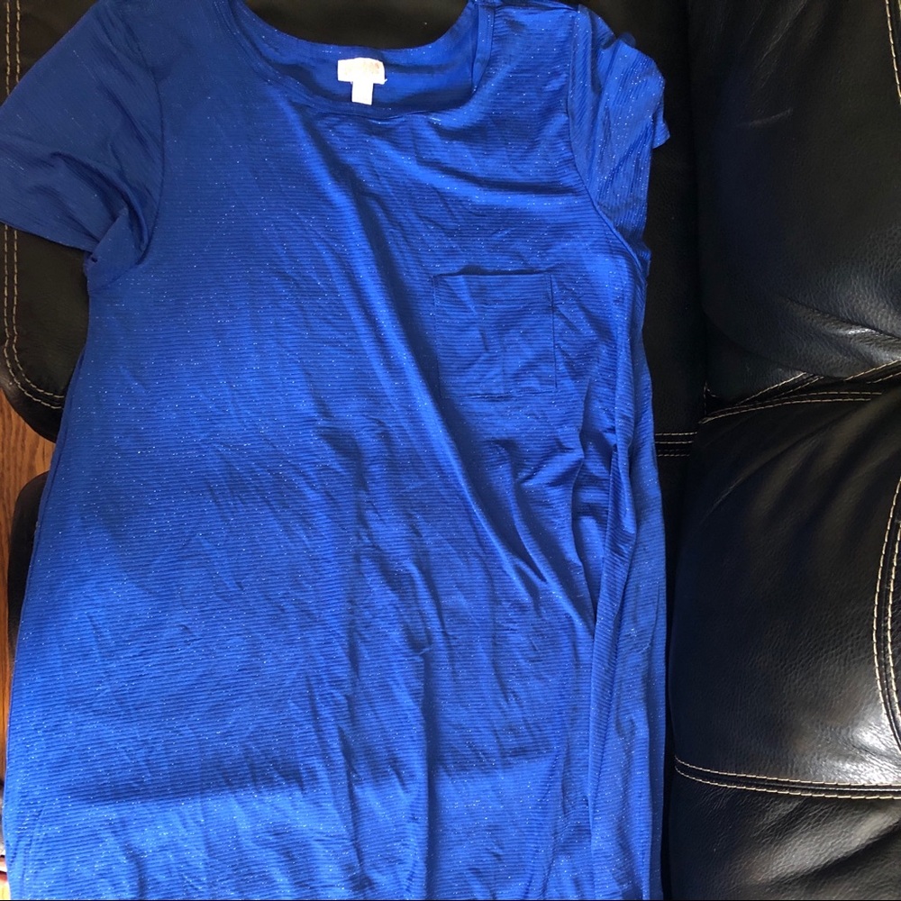 Lularoe blue elegant xl Carly